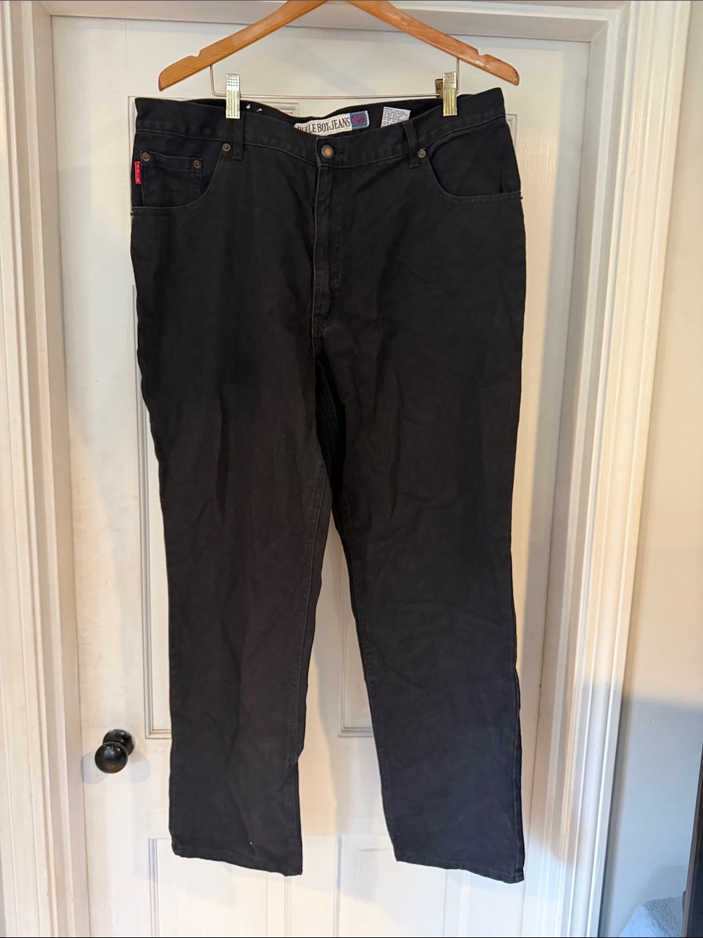 Bugle Boy Men's Black Relaxed Jeans